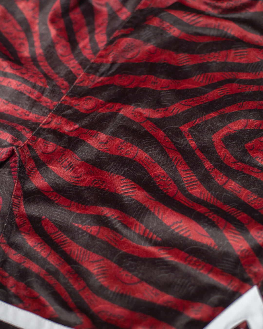 Boxing Short White Mountains Men / Velvet Fawn - REDSHERKANKS
